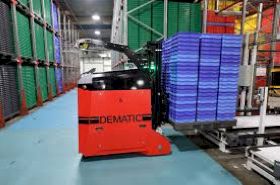 Усовершенствованные самозаряжающиеся AGV от Dematic на заводах Arnott