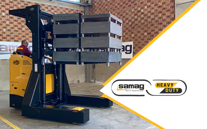Вилочные погрузчики Samag для перевозки тяжелых грузов